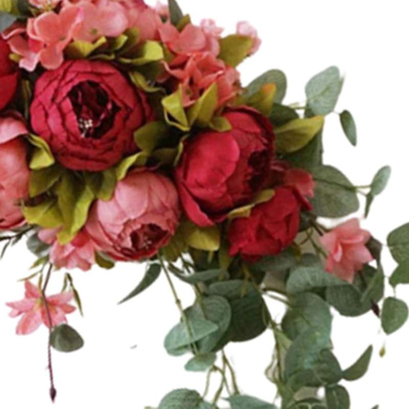Handmade Flowers Backdrop Table Runner Centerpiece Garland