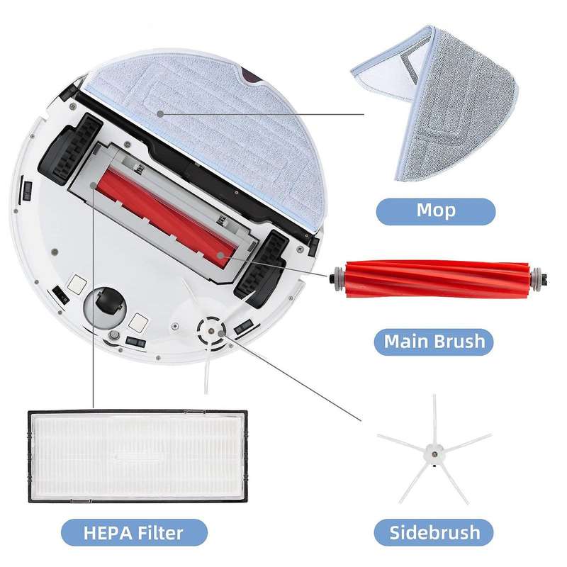 For Xiaomi Roborock S7 T7s T7s Plus Vacuum Cleaner Spare Parts