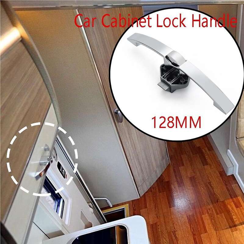 5 Pieces Bright Chrome 128mm Camper Car Cabinet Lock Rv Boat Lock