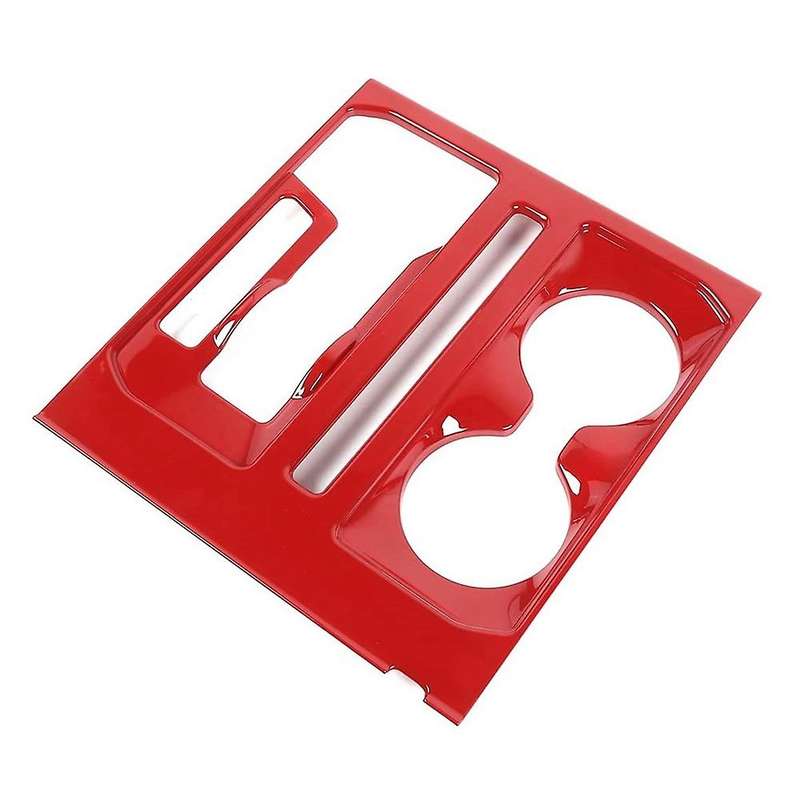 For Ford F150 2021 2022 Gear Shift Panel Cover Trim,red