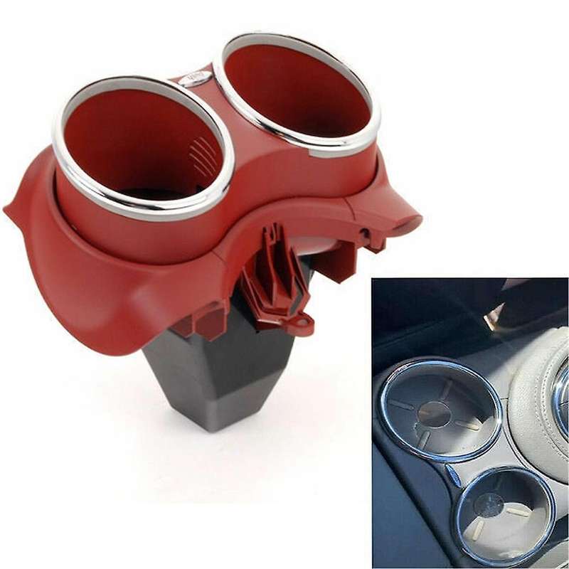 Car Cup Holder for Mercedes Benz W219 C219 Cls500 Cls63 2006-2011 Red
