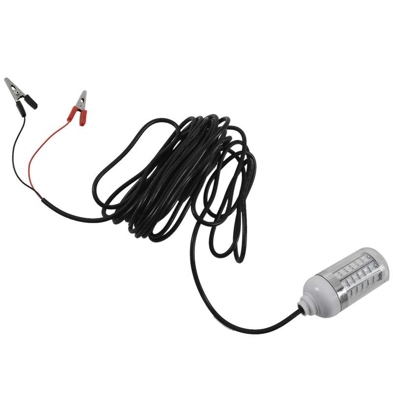 4x 12v Led Green Night Fishing Light Shad Squid Boat Fishing Light