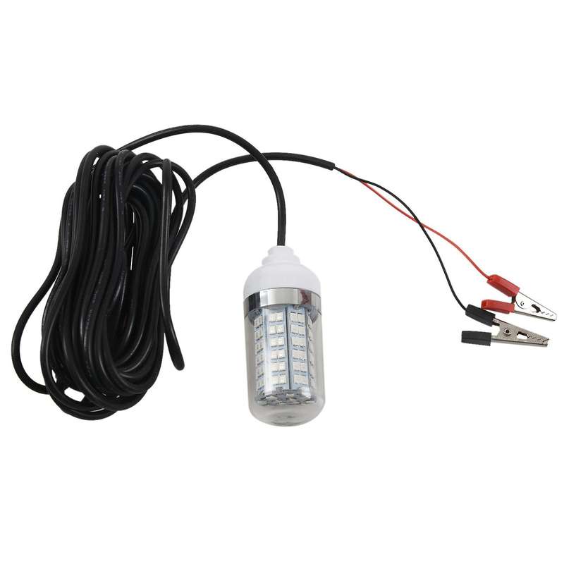 4x 12v Led Green Night Fishing Light Shad Squid Boat Fishing Light