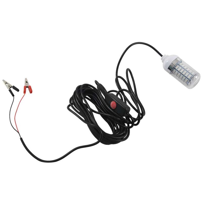 4x 12v Led Green Night Fishing Light Shad Squid Boat Fishing Light
