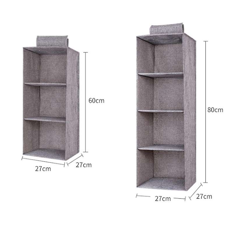 Household Clothes Hanging Drawer Box Underwear Storage Shelves B