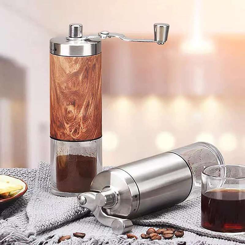 Manual Coffee Grinder with Adjustable Settings,bean Coffee Grinder