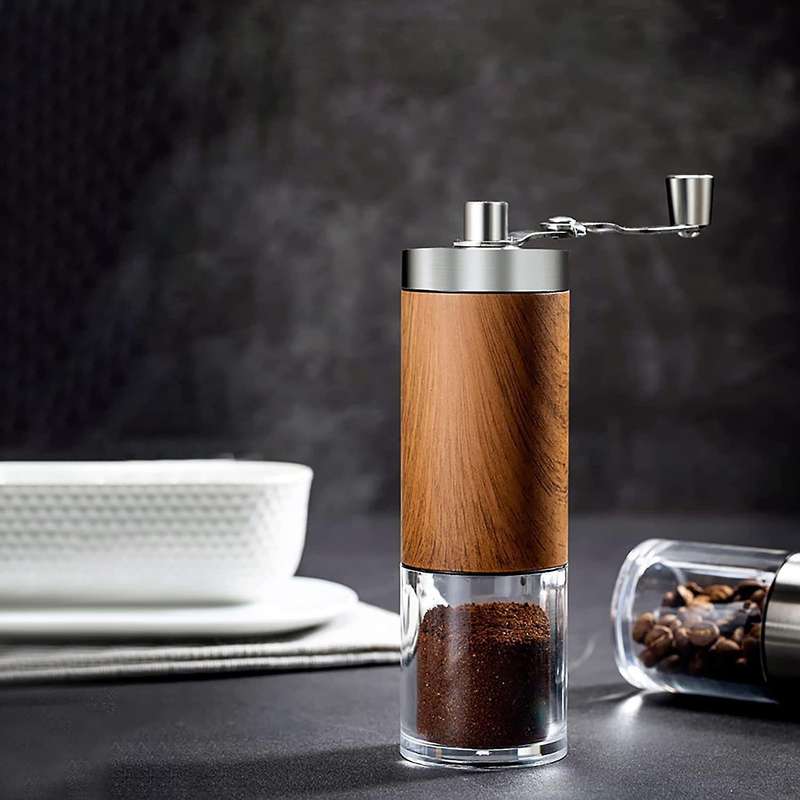 Manual Coffee Grinder with Adjustable Settings,bean Coffee Grinder