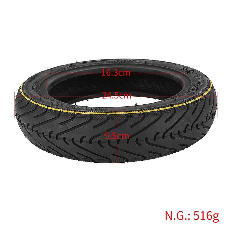 2x 10 Inch Tubeless Tire for Ninebot Max G30 Electric Scooter