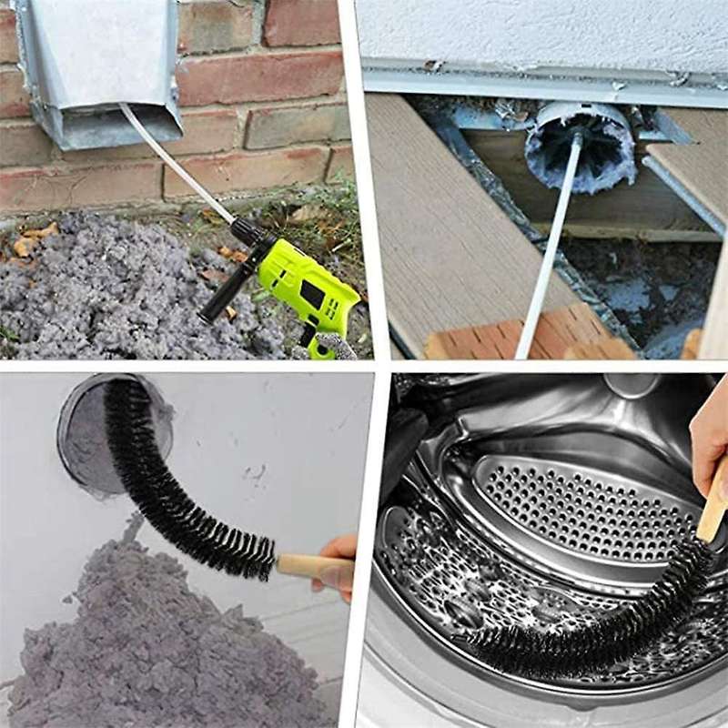 Nylon Chimney Cleaning Brush,chimney Sweeping Tool and Rods Kit