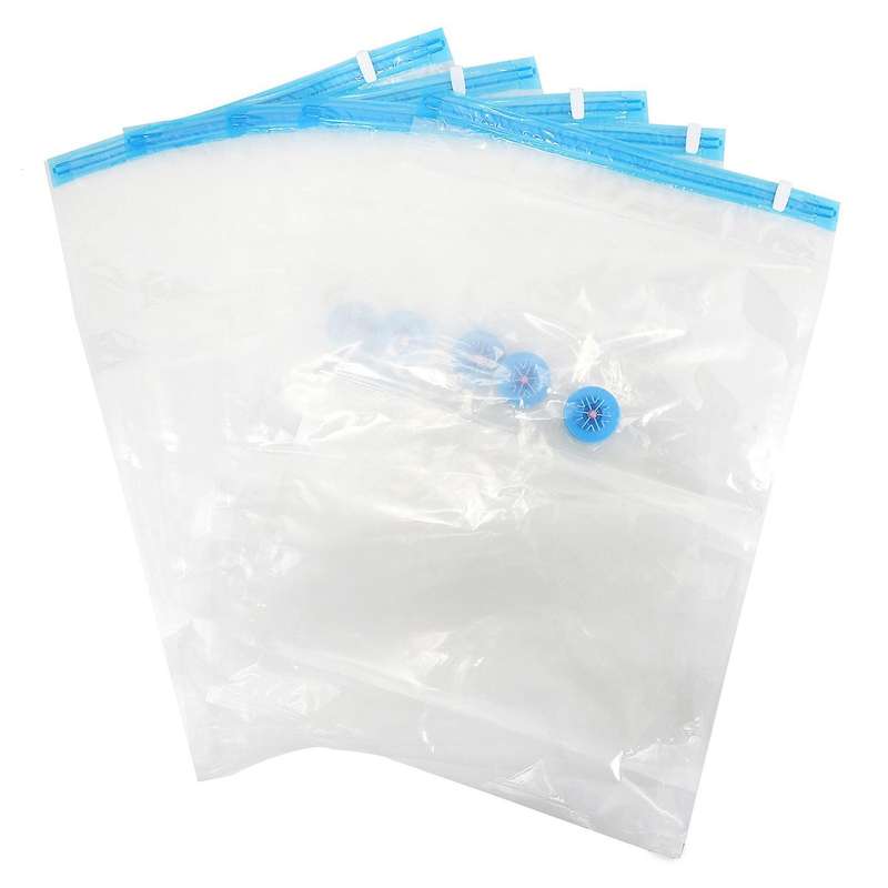 Vacuum Bag 20 Pieces Set 2 Sizes 12 Pieces 40x60 and 8 Pieces 60x80