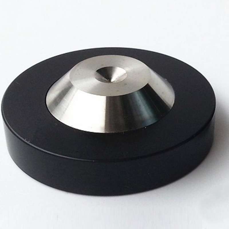 8pcs Graphite Speaker Amp Isolation Spike Feet Mat Floor Base Pad
