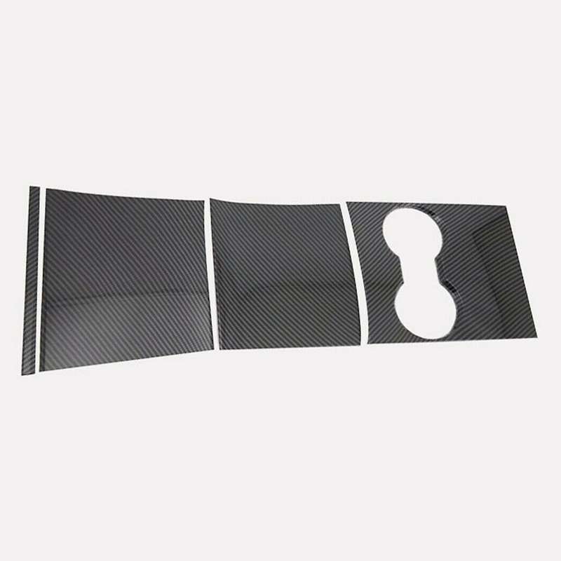 Front Row Water Cup Holder Panel Cover for Tesla Model 3 2018 - 2020