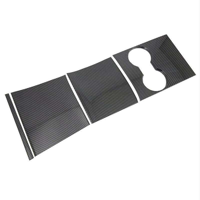 Front Row Water Cup Holder Panel Cover for Tesla Model 3 2018 - 2020