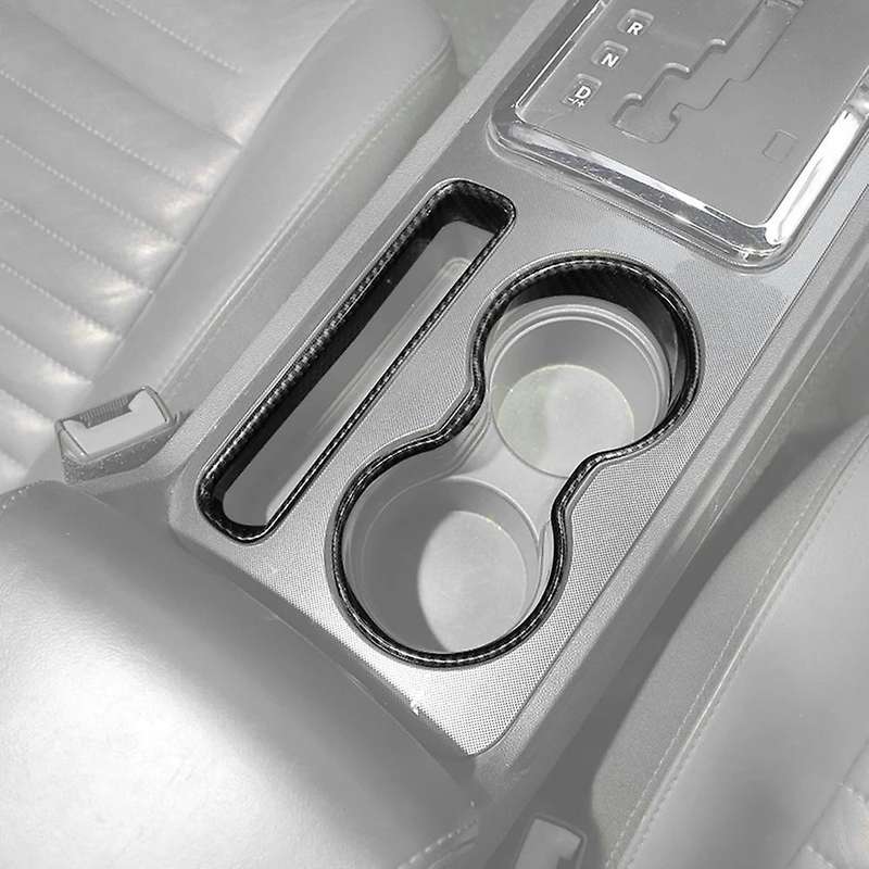 Cup Holder Decoration Cover Stickers for Dodge Challenger 2009-2014