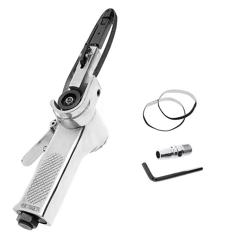 Mini Air Belt Sander for Woodworking Metal Work 3/8 Inch Handheld