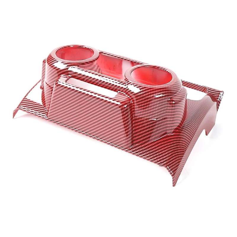 Car Air Conditioning Control Panel for Suzuki Jimny,red Carbon Fiber