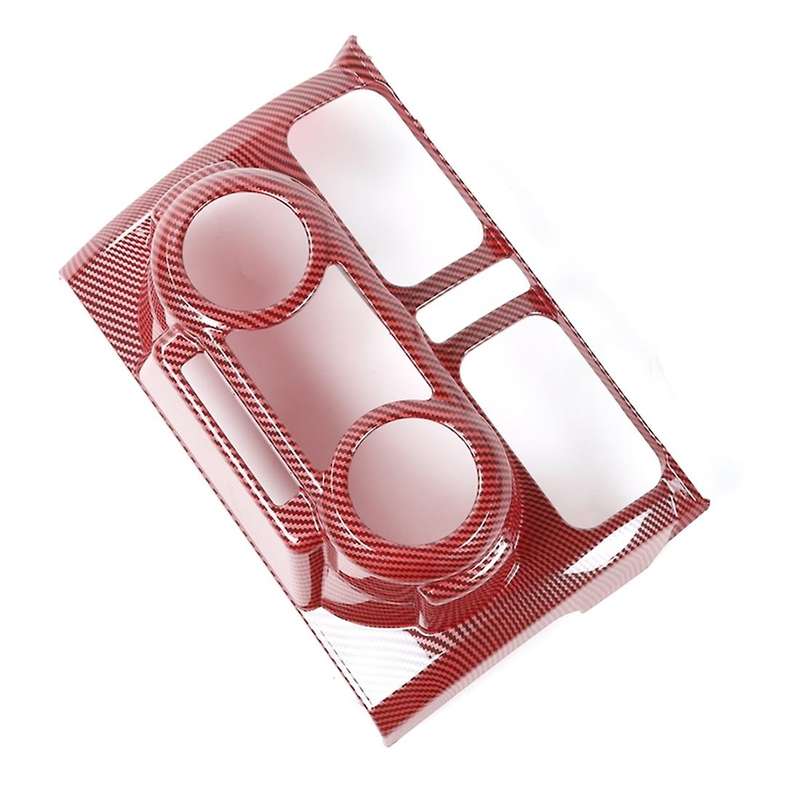 Car Air Conditioning Control Panel for Suzuki Jimny,red Carbon Fiber