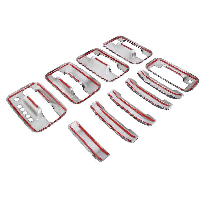 External Door Handle Covers for 2004-2019 Ford F150 Carbon Fiber