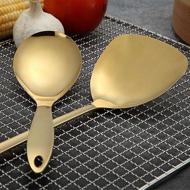 Stainless Steel Cooking Tools Spoon Shovel Cookware Kitchen