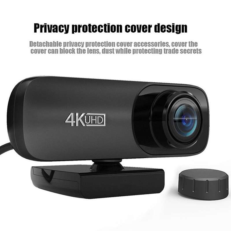 Webcam 4k Uhd 3840x2160p Webcam Groothoek Web Camera Met Microfoon