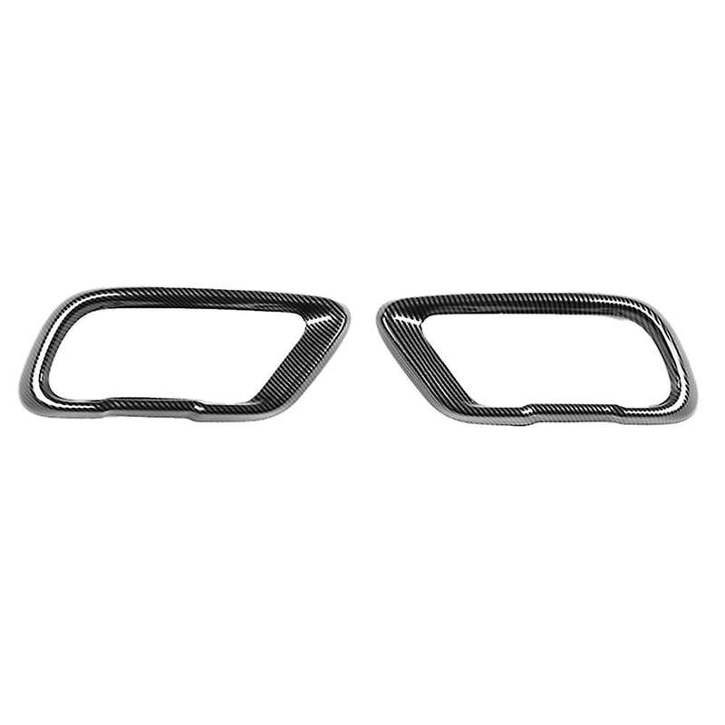 Car Tail Throat Decorative For-bmw X5 G05 X6 G06 X7 G07 Carbon