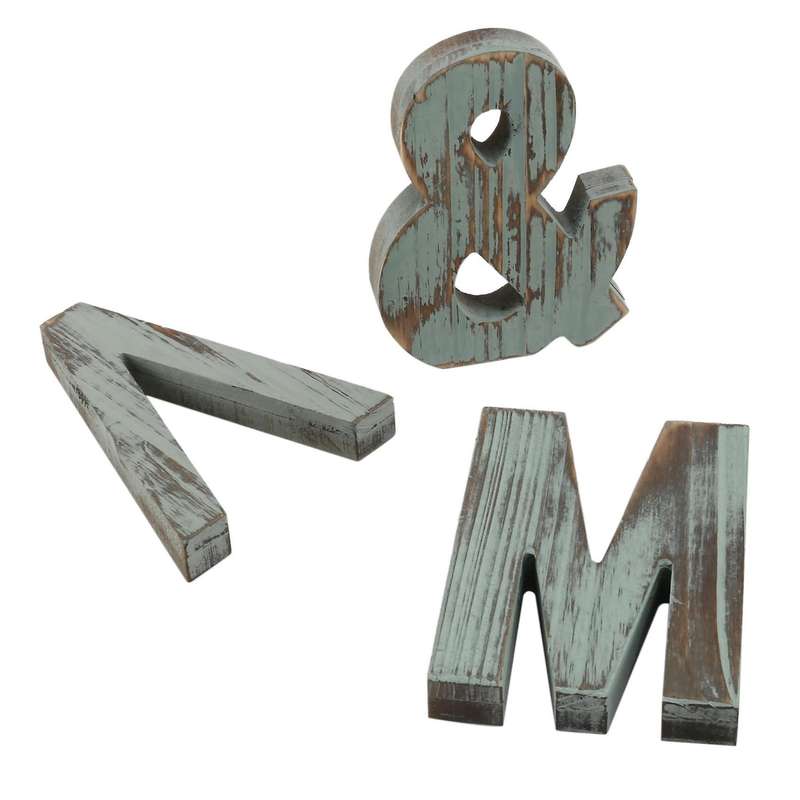 Home&love Wooden Letter Home Decoration Ornaments Country Style Decor