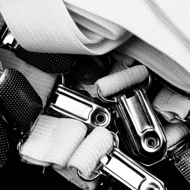 6x Bed Sheet Clips Grippers Fasteners 3 Way 6 Sides Sheet Suspenders