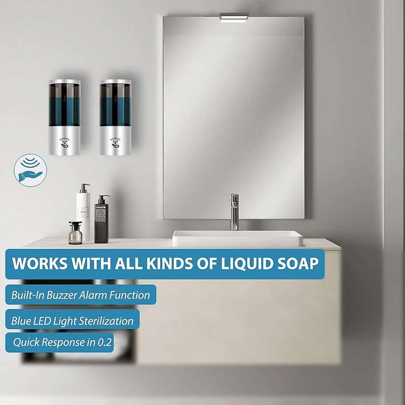 Automatic Soap Dispenser Bathroom Pump Dispenser for Bathroom 500ml