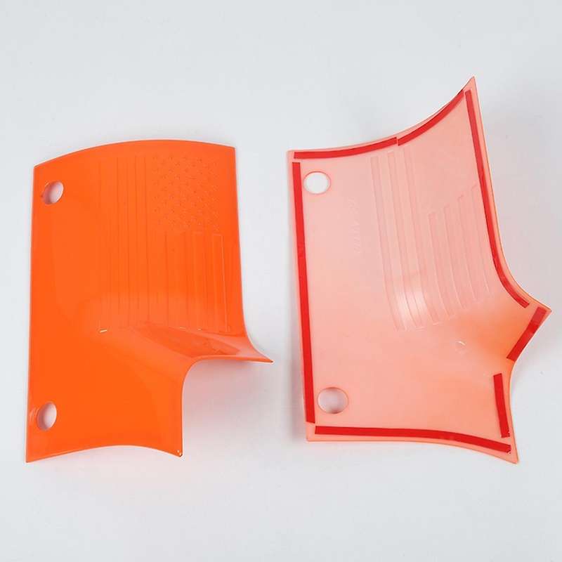 Car Cowl Body Armor Outer Engine Hood Cowling Cover Guards,abs Orange