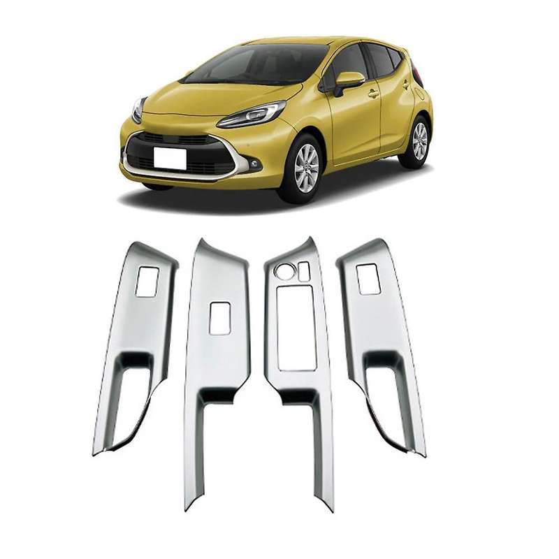 Automotive Glass Lift Switch Panel Sticker for Toyota Aqua Mxp 2021