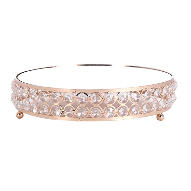 Metal Cake Stand Party Dessert Pedestal Display Plate Home Decor S