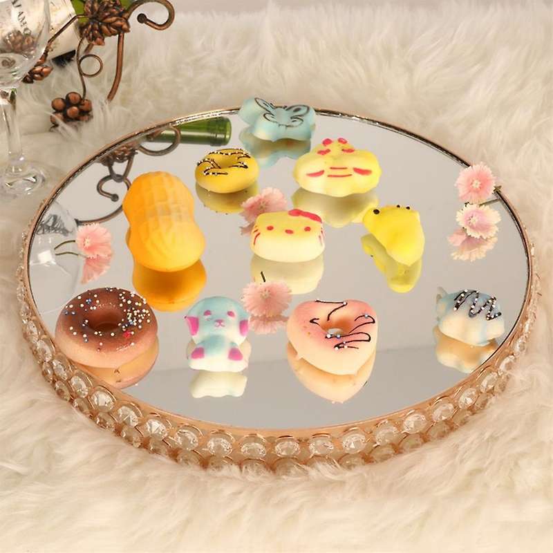 Metal Cake Stand Party Dessert Pedestal Display Plate Home Decor S