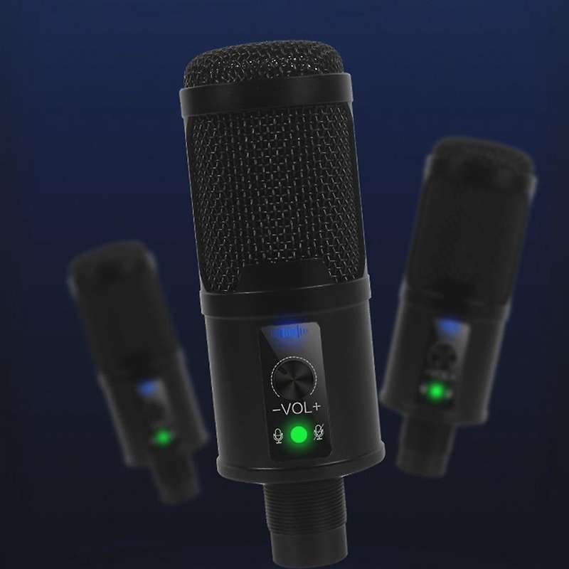 Professional Condenser Usb Computer Microphone Kit with Arm Stand A