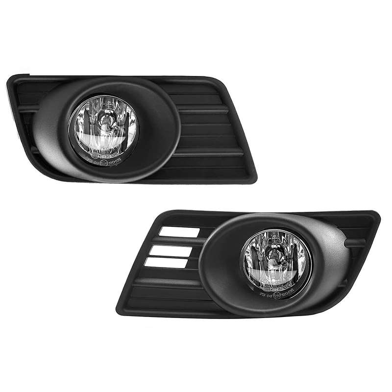 Car Front Fog Light Lamps with Halogen Bulb Harness for Suzuki
