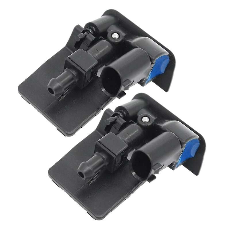 2x New Windshield Washer Sprayer Nozzle Windscreen Nozzle Jet