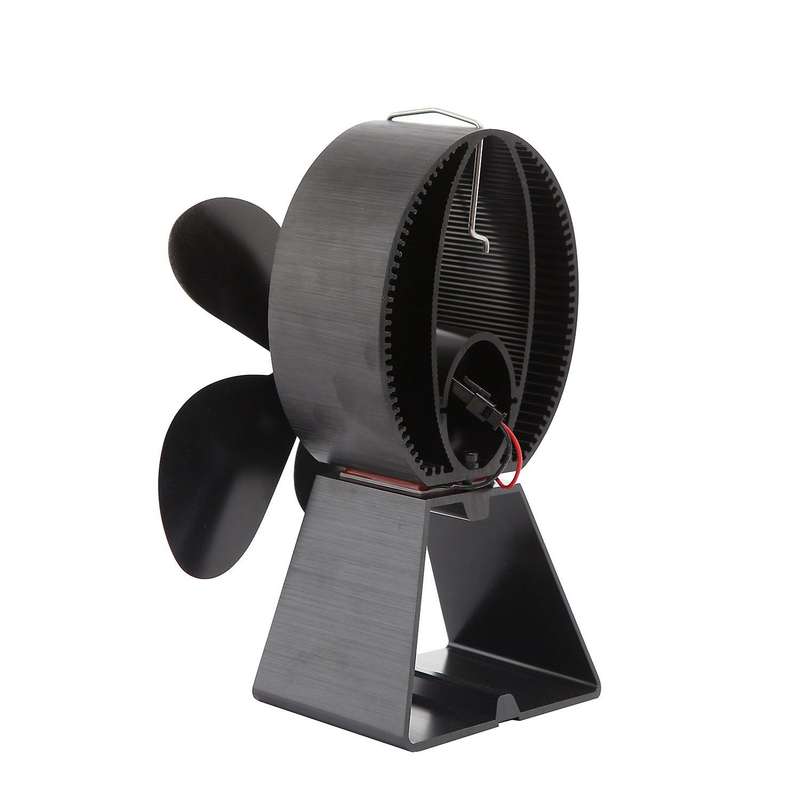 4 Blade Tube Stove Fan Fireplace Stove Fan Home Fireplace Fan