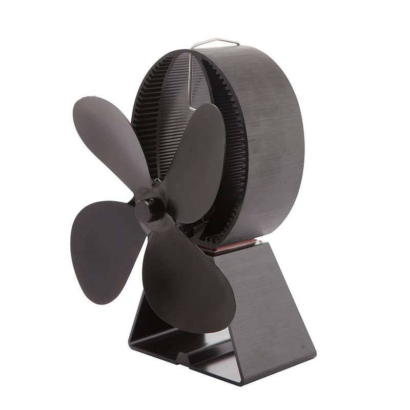 4 Blade Tube Stove Fan Fireplace Stove Fan Home Fireplace Fan