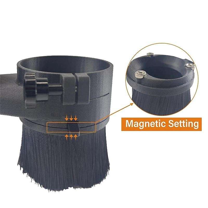 2x Cnc Engraving Machine Accessories Spindle Dust-proof Brush 80mm