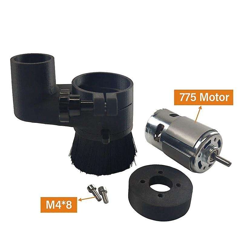 2x Cnc Engraving Machine Accessories Spindle Dust-proof Brush 80mm