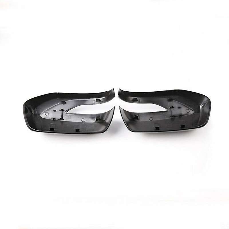 Left & Right Black Rearview Mirror Cover for Subaru Forester 2010 Bright Black