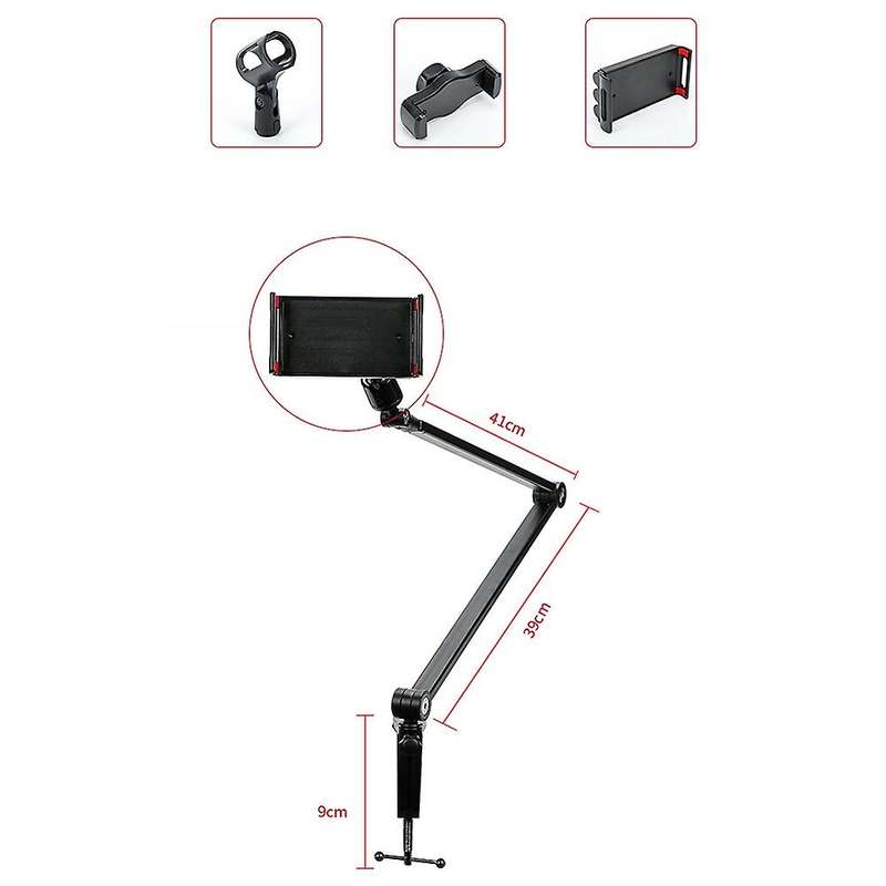 Nb35 Mic Adjustable Suspension Arm Mount Stand for Voice Record