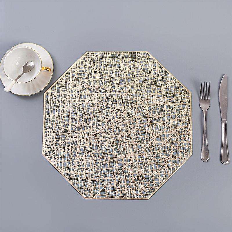 12pcs Non-slip Pvc Placemats Table Mats Heat-insulated Pad Mat Decor