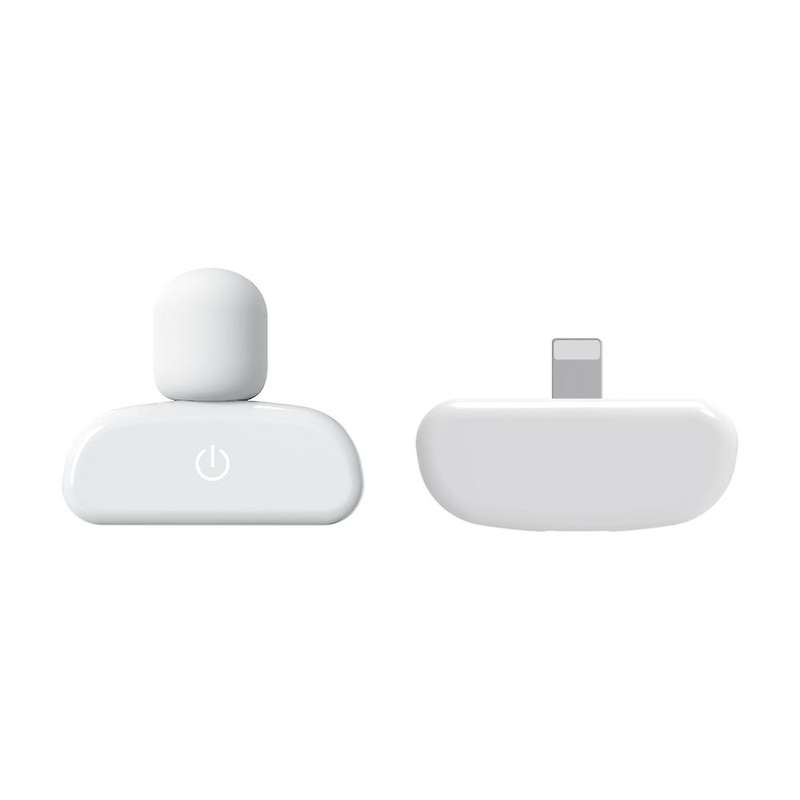 Wireless Lavalier Microphone for Iphone, Plug-play Wireless Mic-a