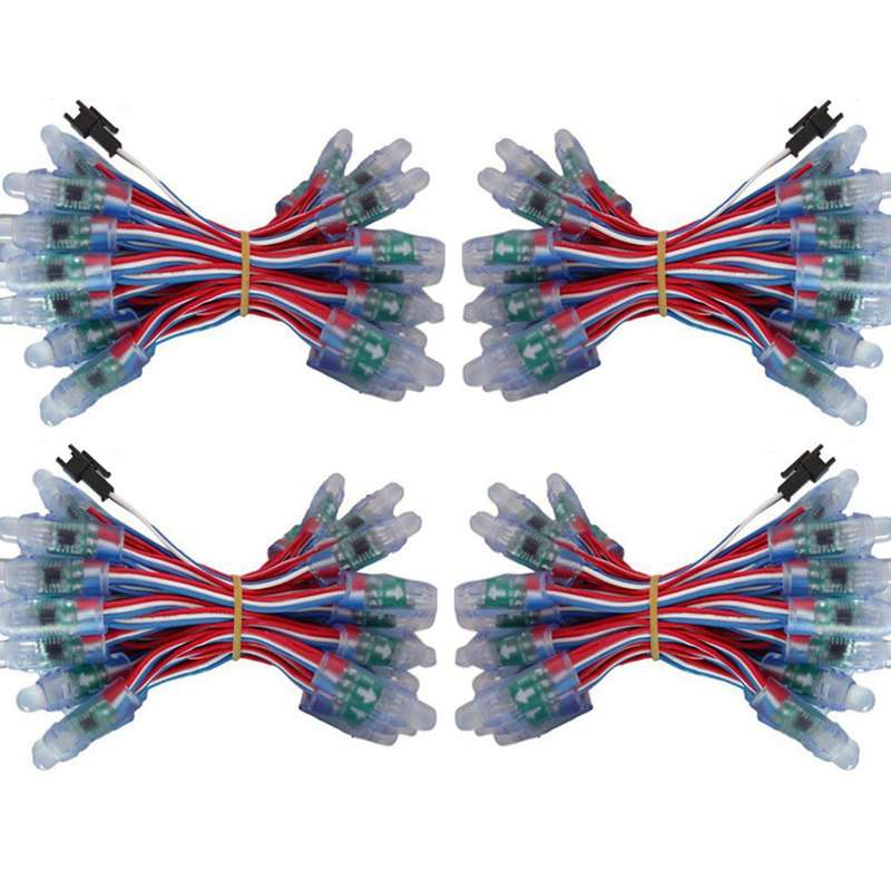 200pcs 12mm Lc1903 Full Color Led Pixel Light Module Dc 5v Ip68