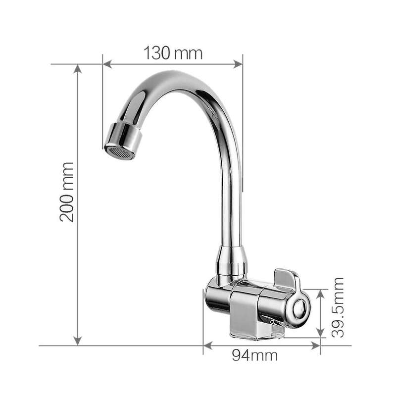 Caravan Boat 360 Degree Rotation Copper Basin Cold Water Faucet Tap