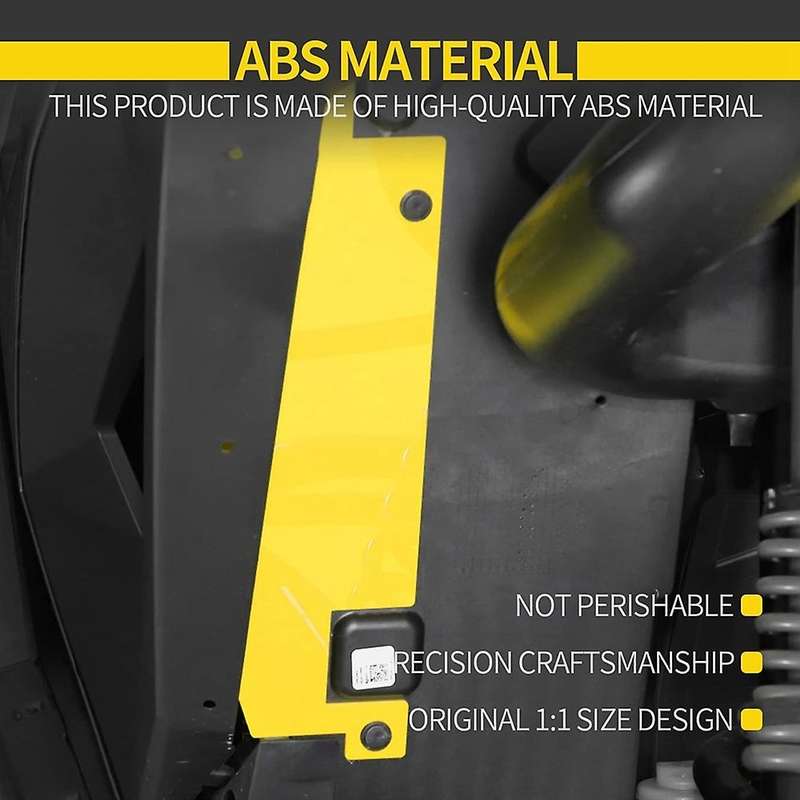 Wheel Well Block Offs,for Polaris Rzr Pro Xp 2021 2022, Yellow