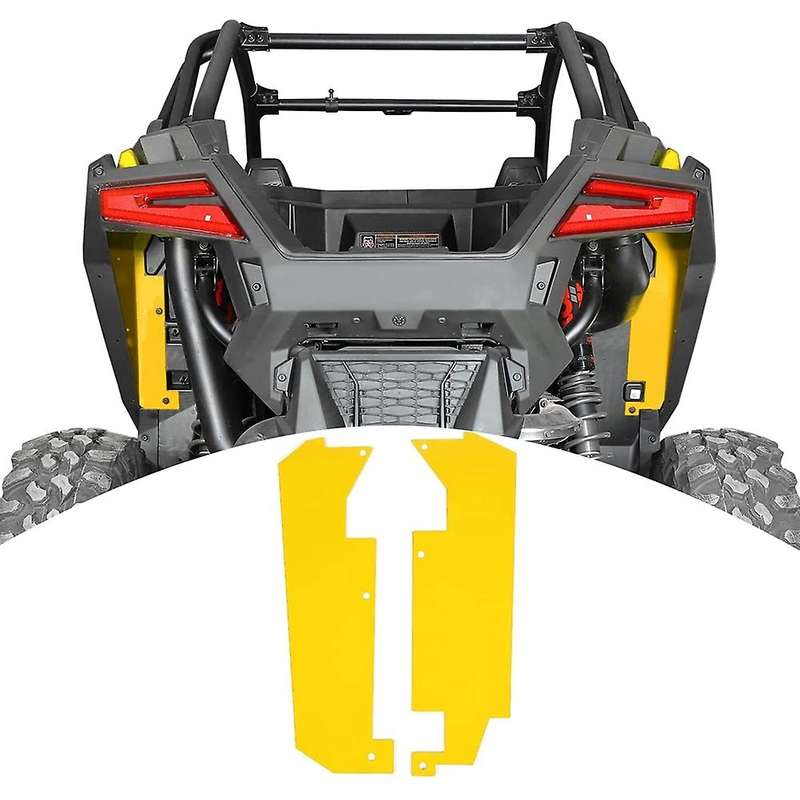 Wheel Well Block Offs,for Polaris Rzr Pro Xp 2021 2022, Yellow