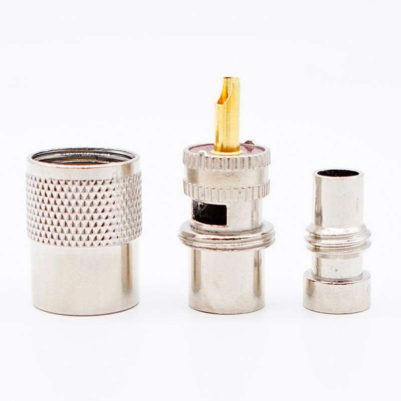 10pcs Rf Connector Uhf Male Connector Rg8 Rg58 Cable Lug Antenna