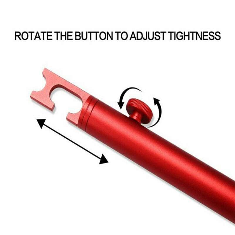 Support Rod for Car Polishing Retractable Vehicle Door Fixing Red