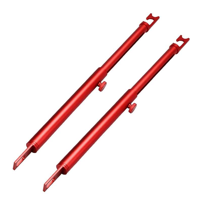 Support Rod for Car Polishing Retractable Vehicle Door Fixing Red